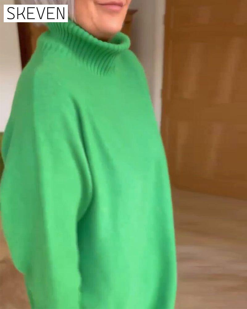 Pullover-Choker, Basic-Modell, Freizeitstil