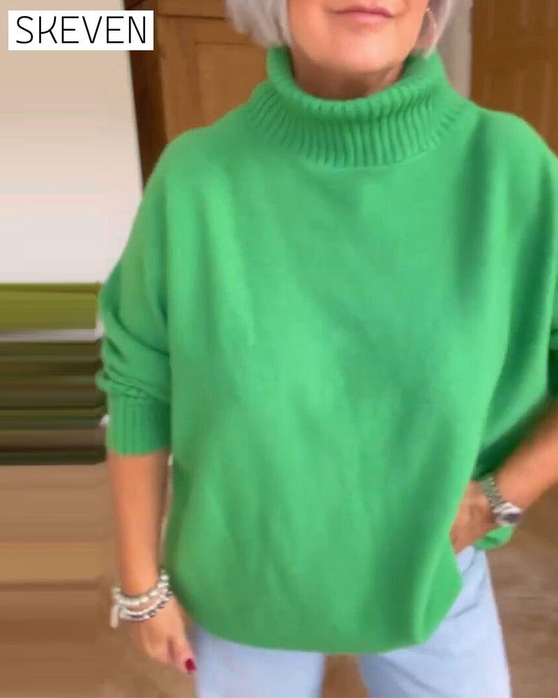 Pullover-Choker, Basic-Modell, Freizeitstil