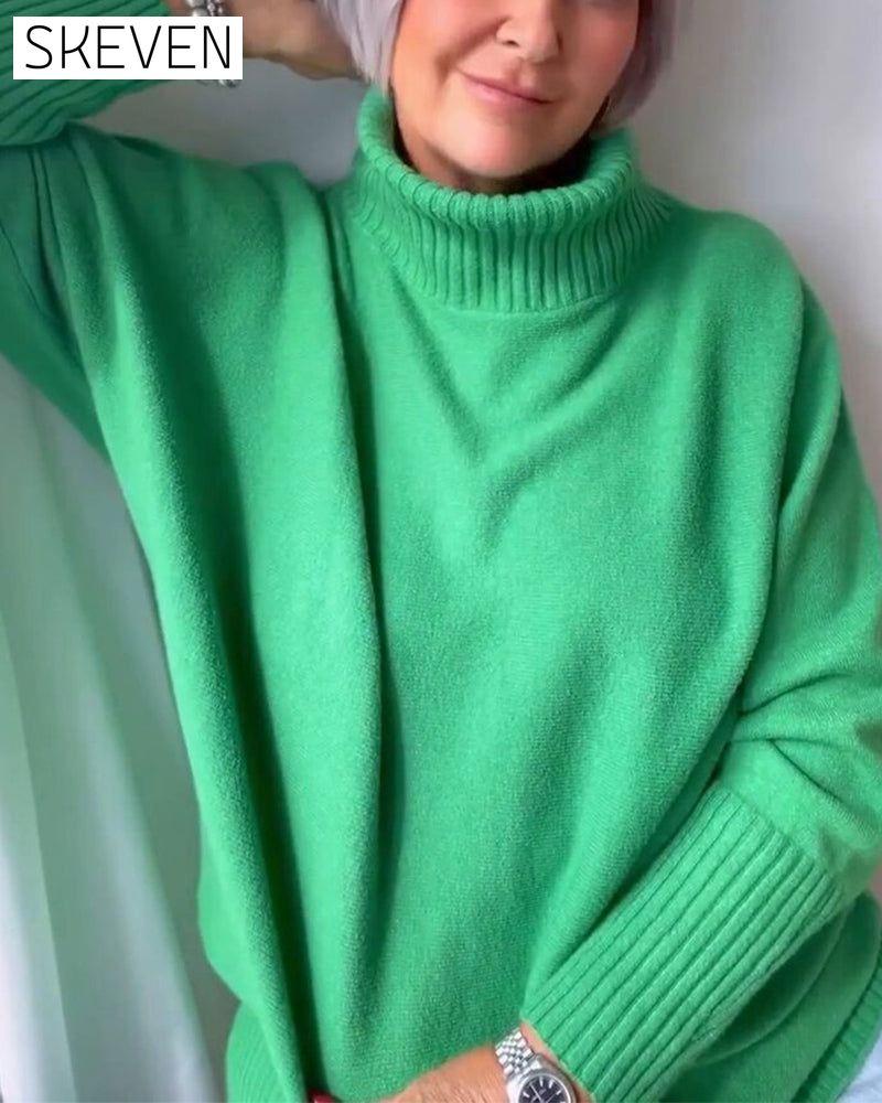 Pullover-Choker, Basic-Modell, Freizeitstil