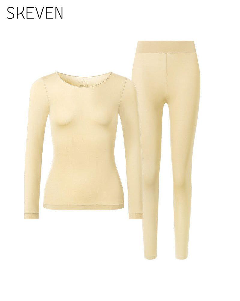 Sous-vêtements thermiques ultra-fins et sans coutures pour femmes