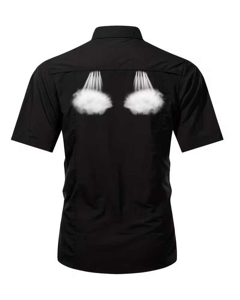Casual Breathable Short Sleeve Shirt
