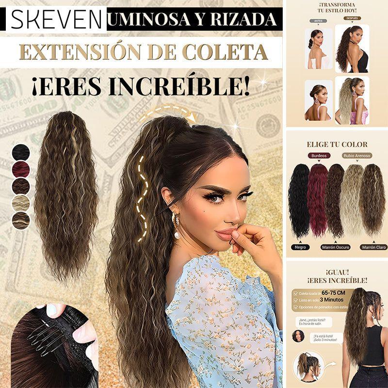 Long Voluminous And Curly Hair Extension