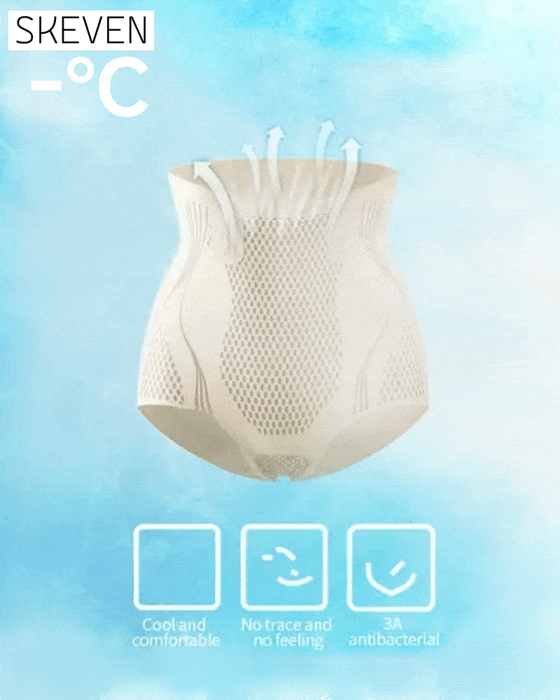 Fat Burning Lce Silk Lonic Fiber Shaping Shorts