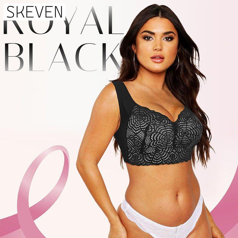 Ultimate Lift Full-Figure Seamless Lace Cut-Out Bra