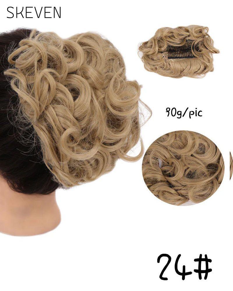 Curly Chignon Comb Clip