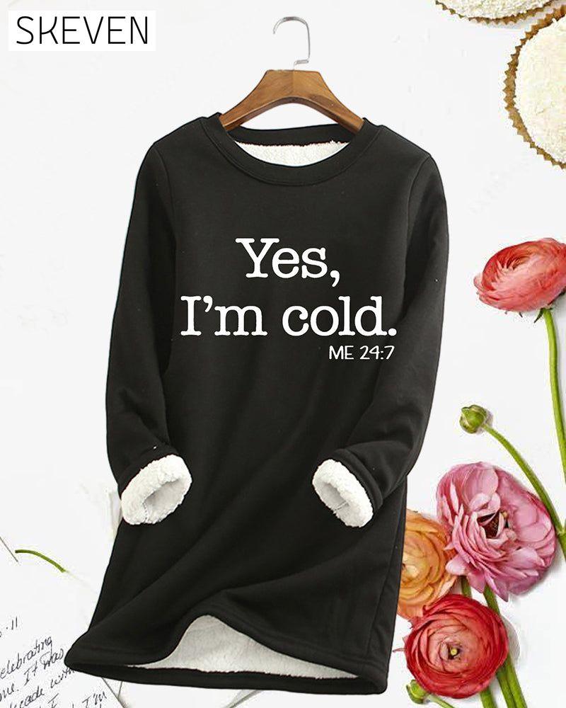 English Printed Pullover Sweatshirt
