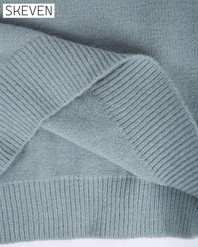 Long Sleeve Printed Pullover Sweaters 2023 f/w 23BF clothes discount pullovers spring Sweaters sweaters & cardigans Tops/Blouses