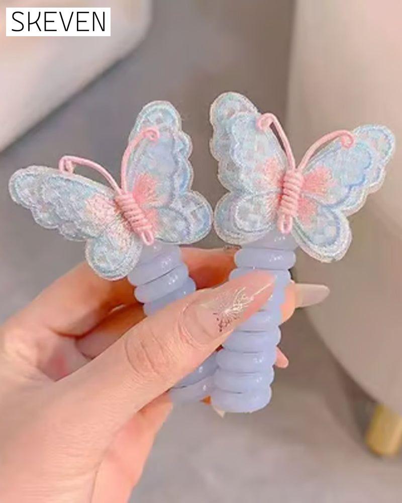 Butterfly Telephone Wire Hair Bands