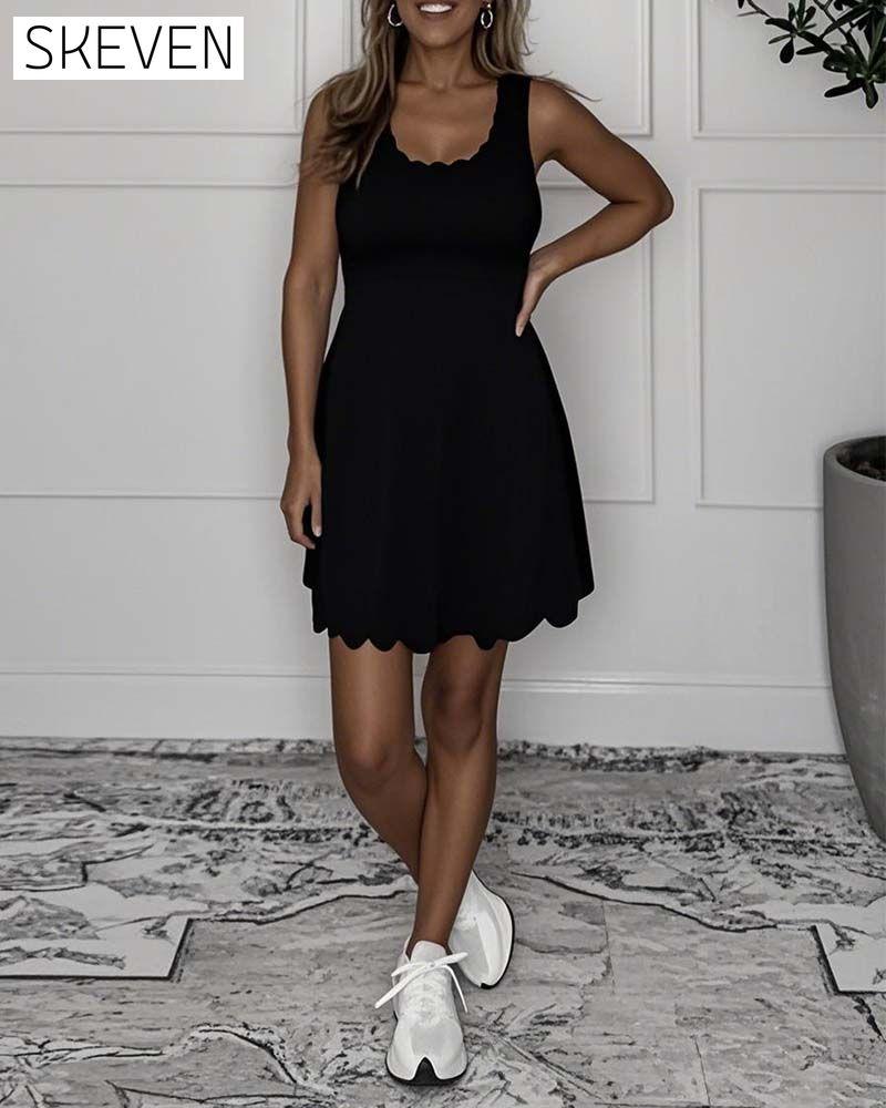 Sleeveless Fashion Casual Dress