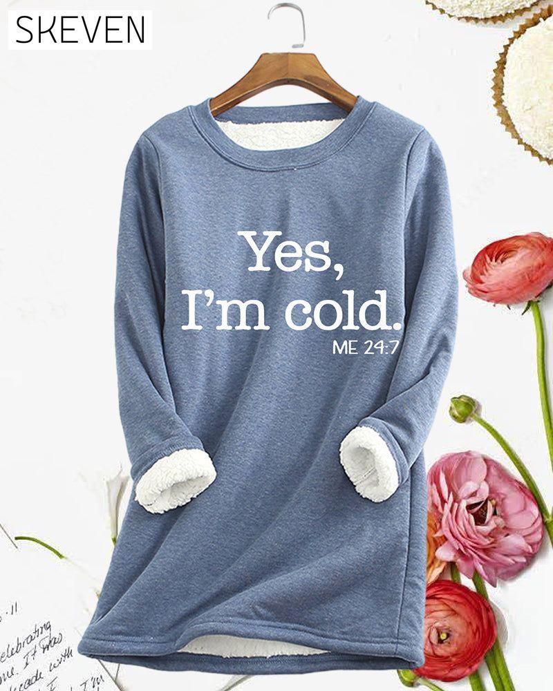 English Printed Pullover Sweatshirt