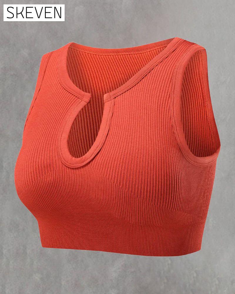 Yoga-Sport-Tanktop mit BH