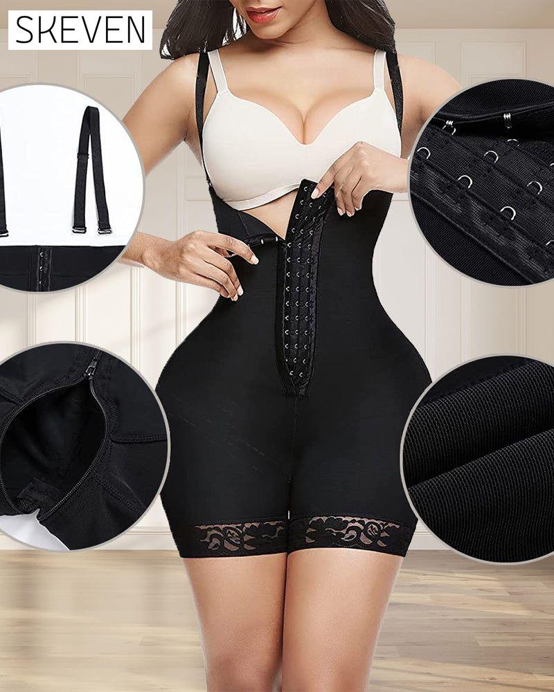 Jumpsuit mit abnehmbaren Brüsten, Bauchkontrolle und Po-Lifting