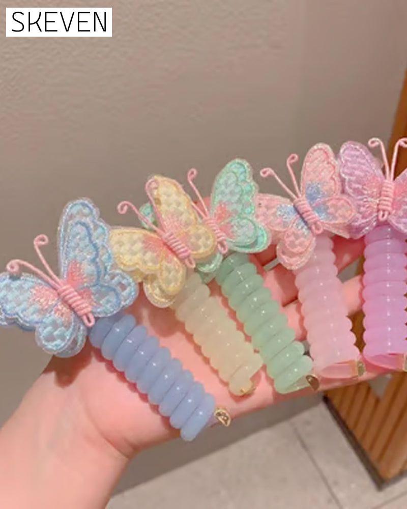 Butterfly Telephone Wire Hair Bands