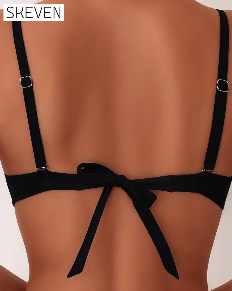 Sexy rückenfreier Bikini