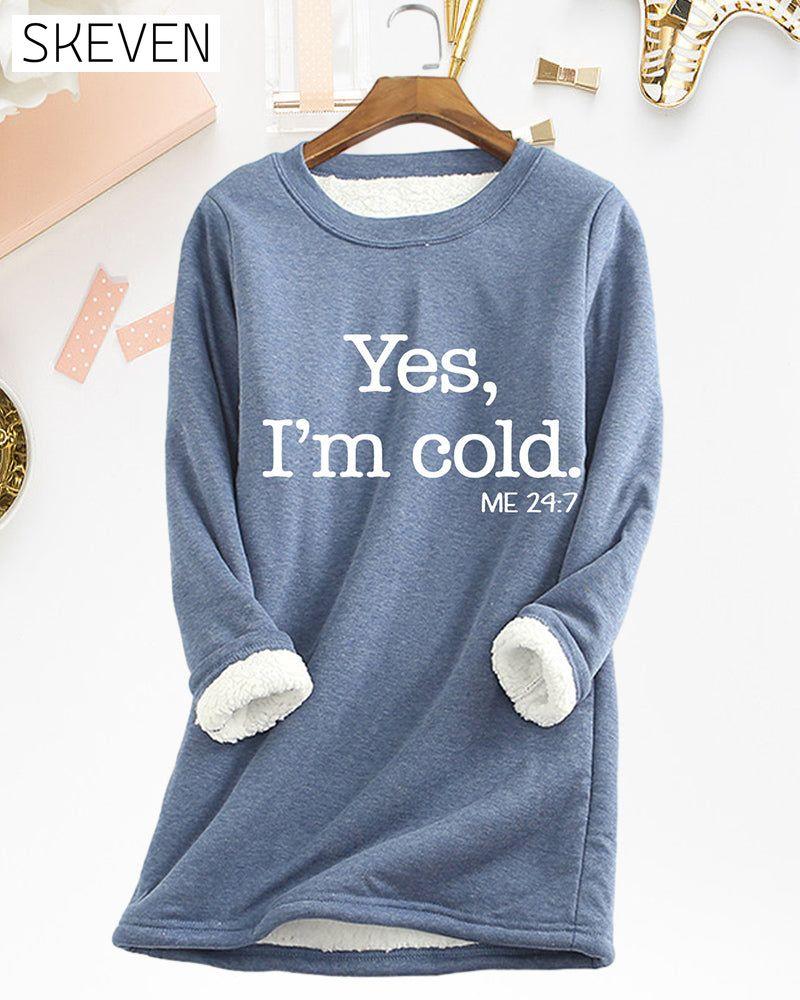 English Printed Pullover Sweatshirt