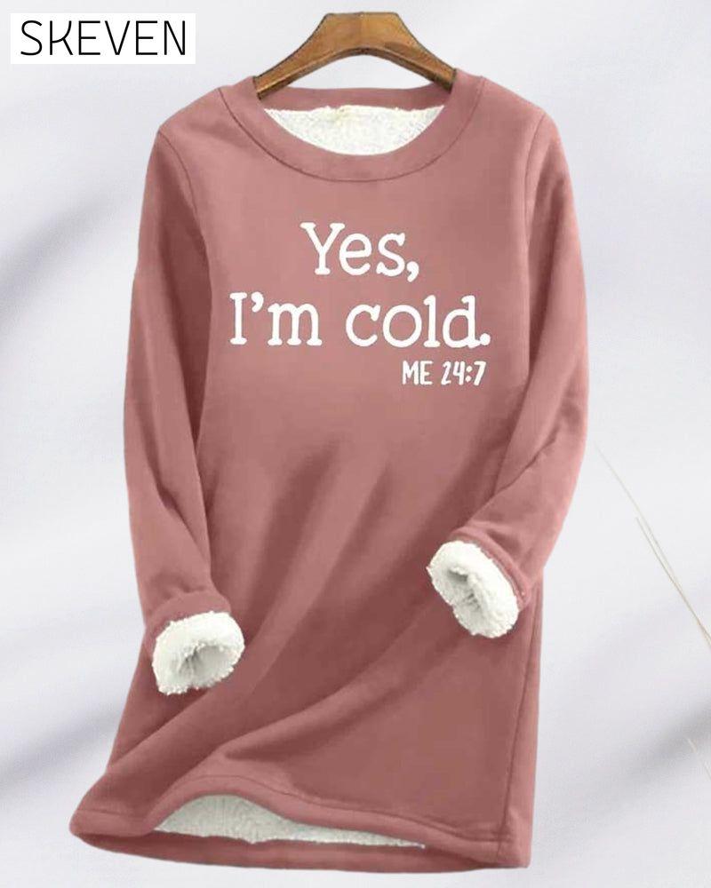English Printed Pullover Sweatshirt