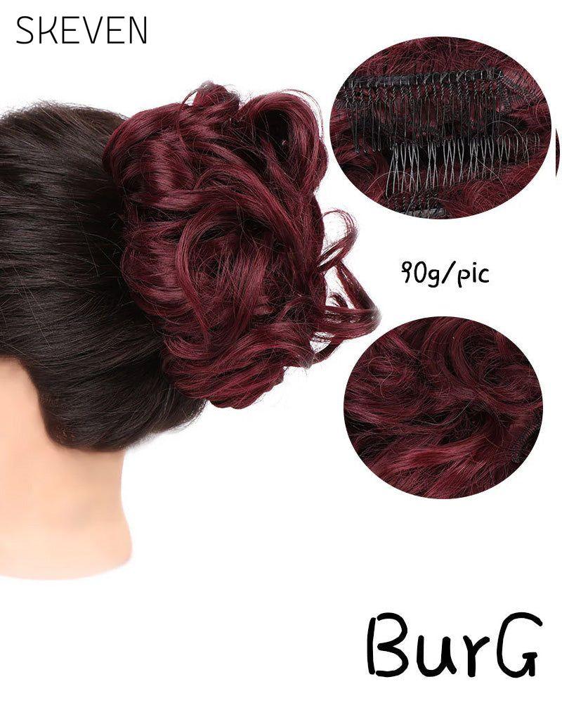 Curly Chignon Comb Clip