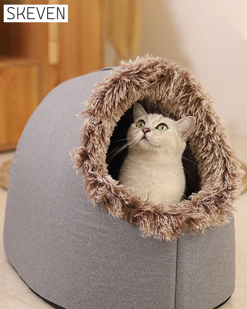 OFFWinter Warm Pet Cave Bed