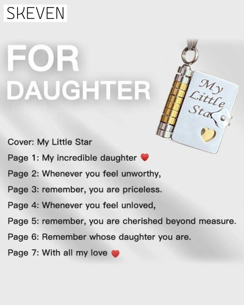 💥💥My Little Star Book Necklace