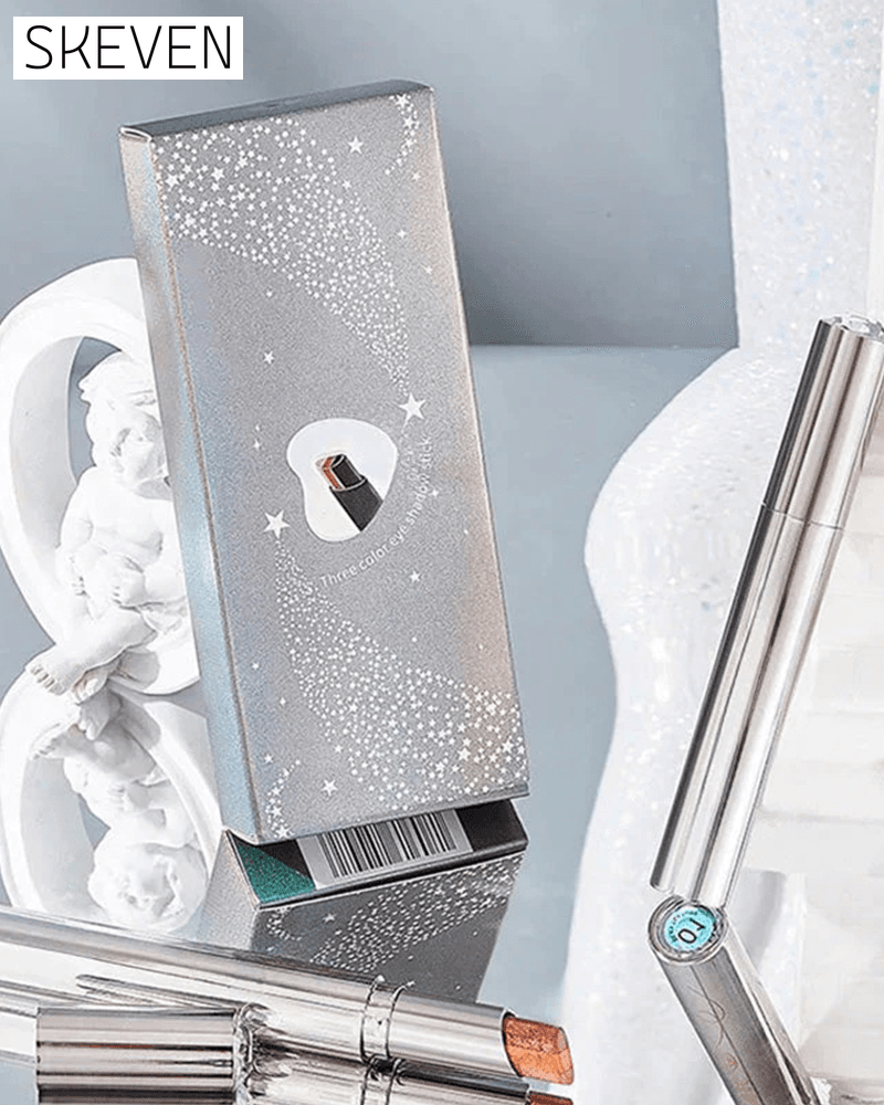 Wasserfester Glitzer-Lidschattenstift mit Farbverlauf 