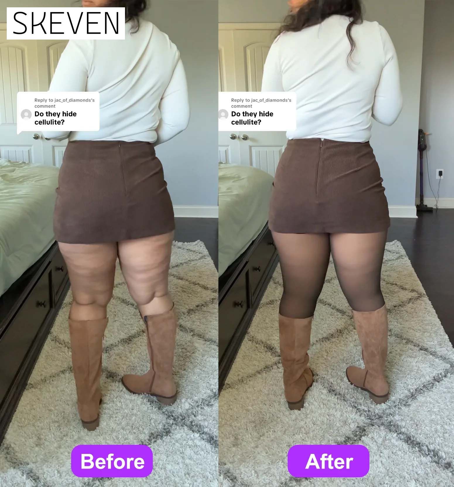 One-Seam Shaping Fleece Leggings