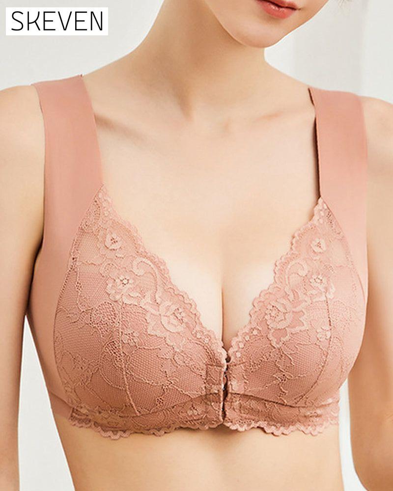 Nahtloser Push-Up-Spitzen-BH