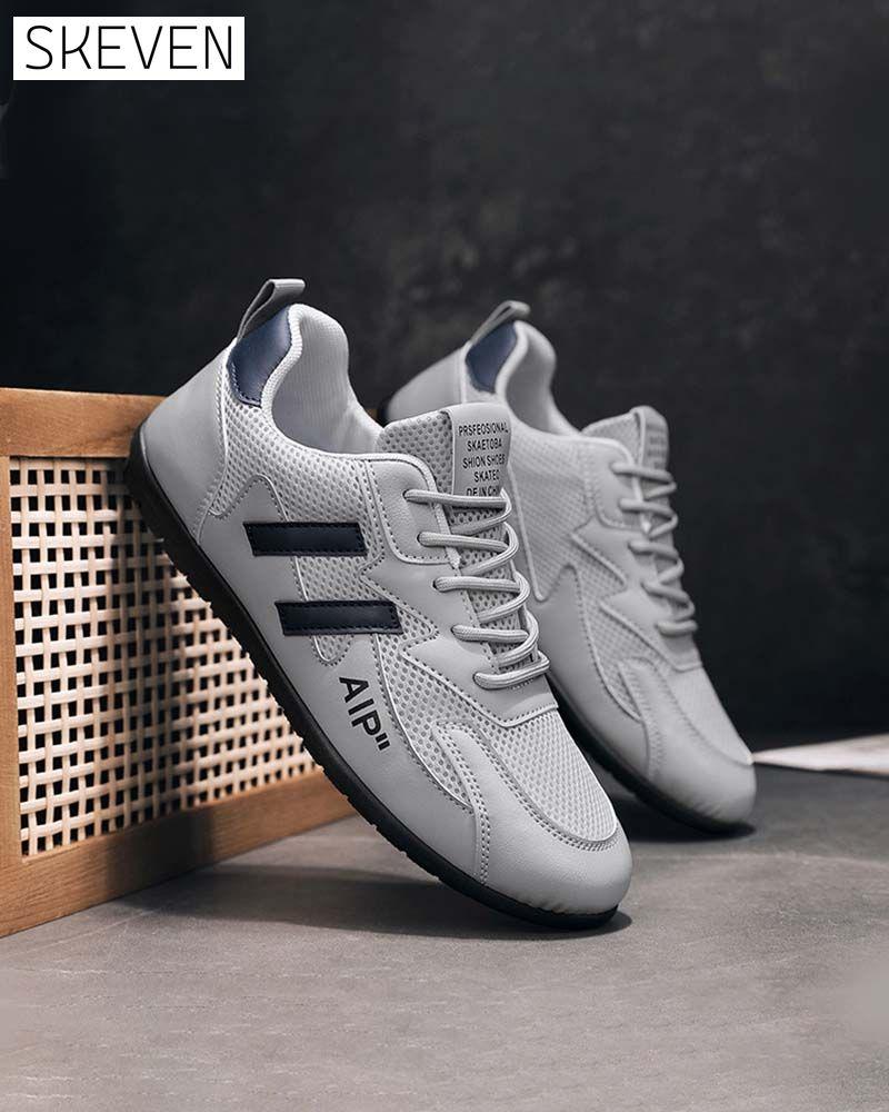 Baskets décontractées colorblock pour hommes