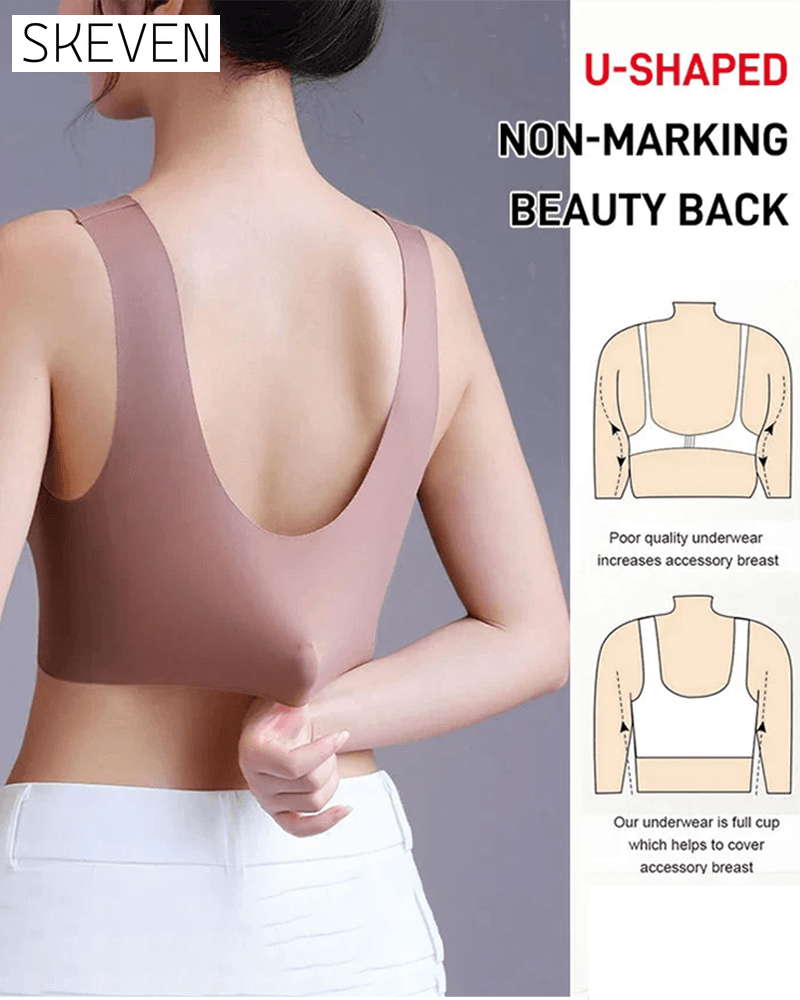 Soutien-gorge en dentelle pour femme, ultra confortable et doux, sans armatures.