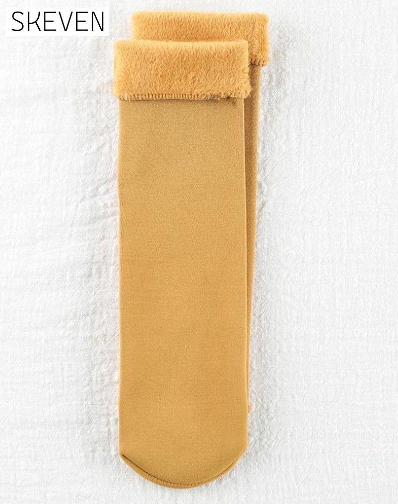 Winter soft plush floor socks