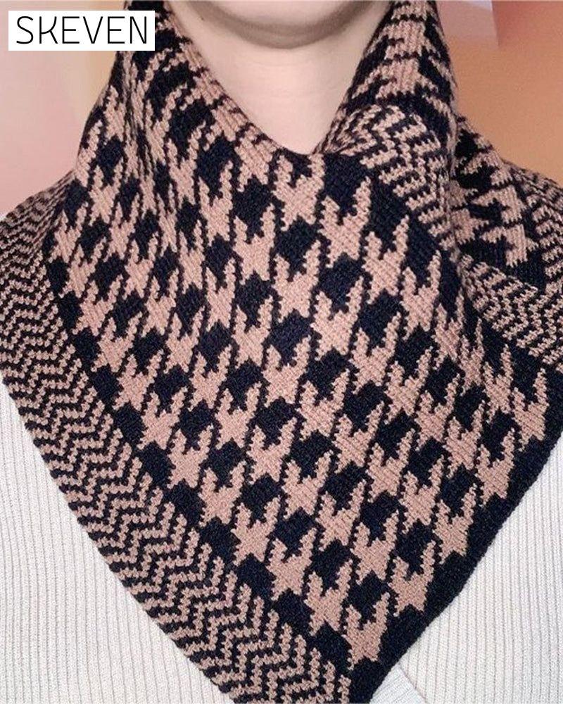 Écharpe triangulaire tendance et polyvalente