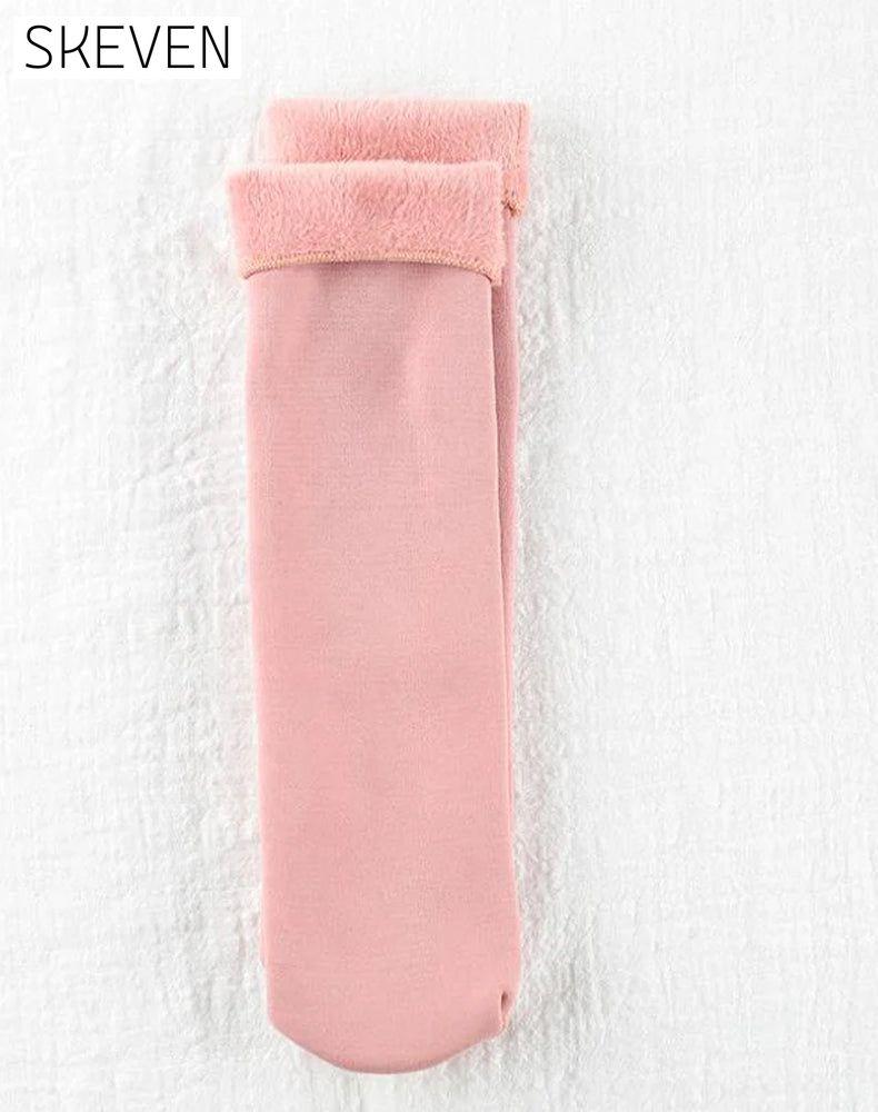 Winter soft plush floor socks