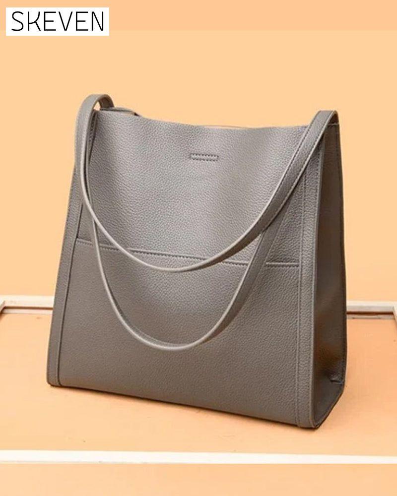 sac bandoulière simple de couleur unie