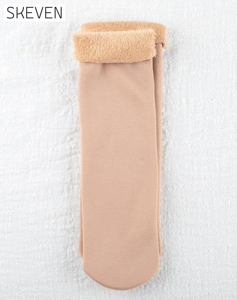 Winter soft plush floor socks