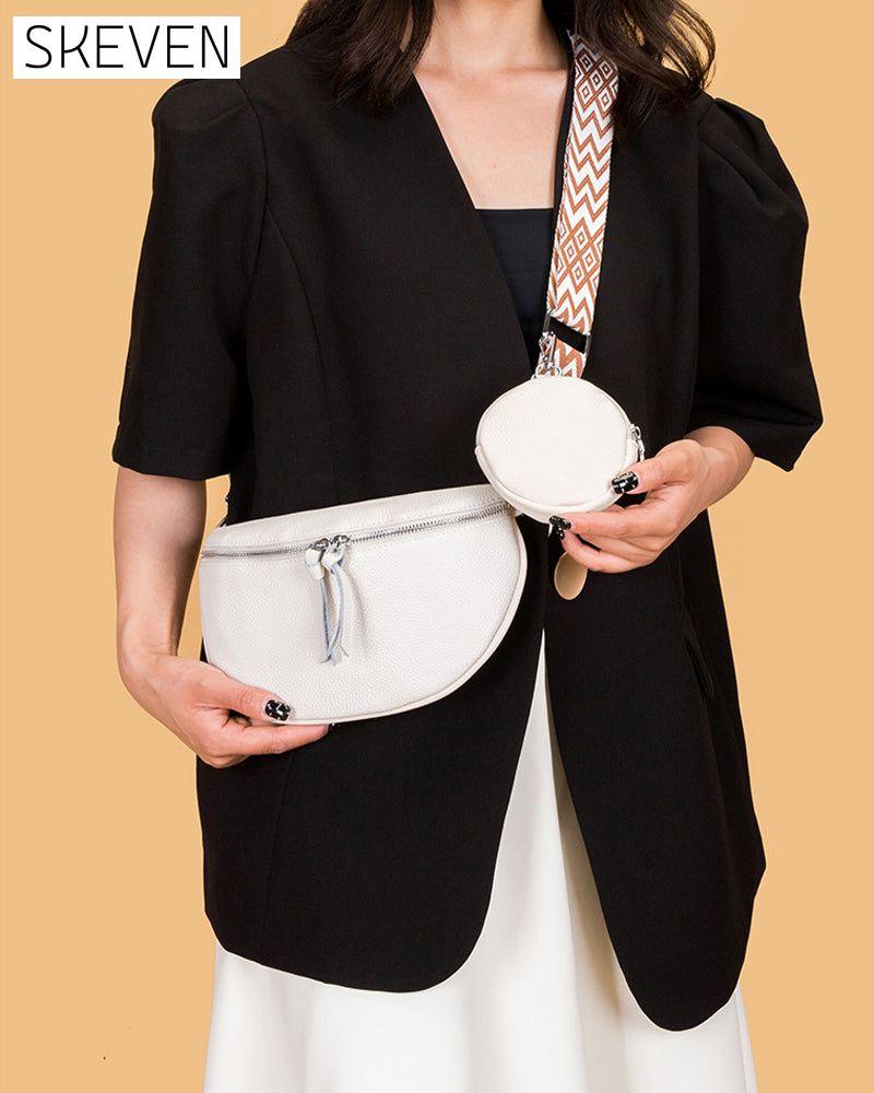 Damen-Schultertasche im Sattelformat