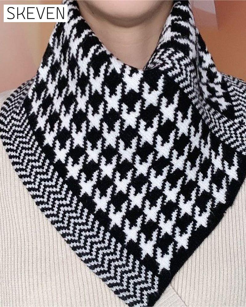 Écharpe triangulaire tendance et polyvalente