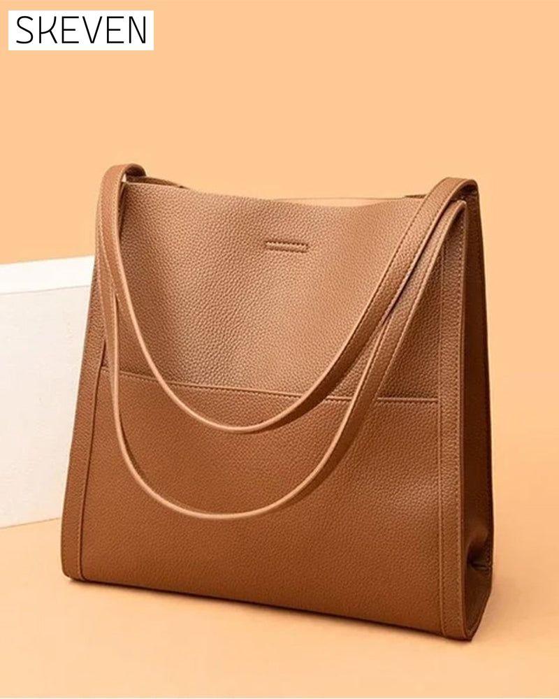 sac bandoulière simple de couleur unie