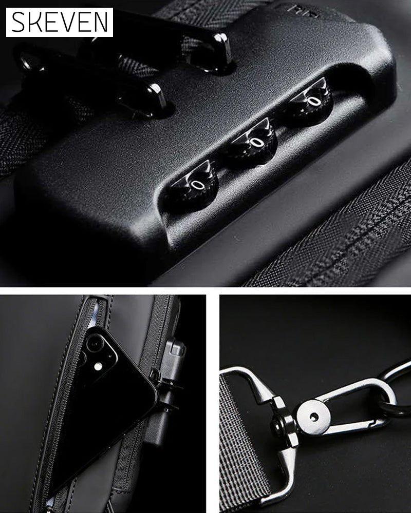 Password anti-theft chest bag