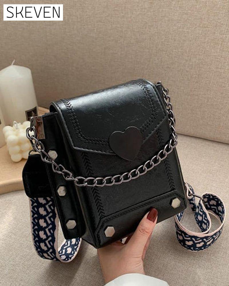 Mini-Kettentasche für Damen