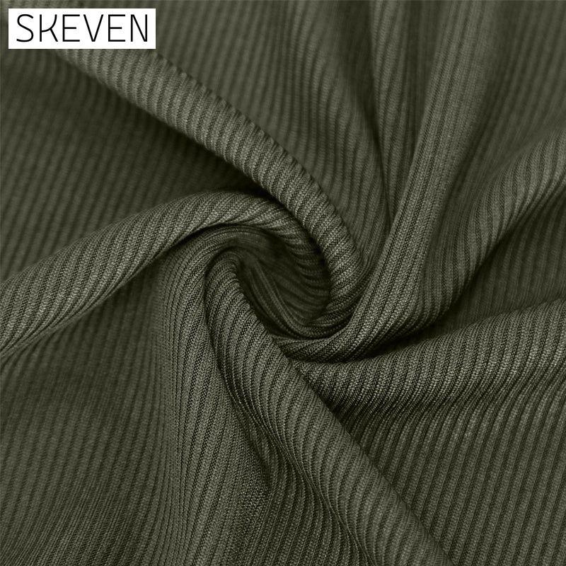 Slim-Fit-Muskelshirt mit V-Ausschnitt für Herren