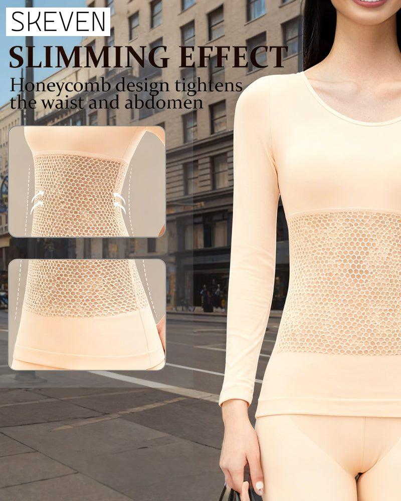 Ensemble de sous-vêtements thermiques pour femmes