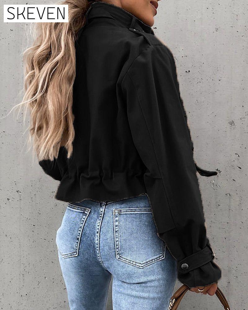 Casual jacket with pockets