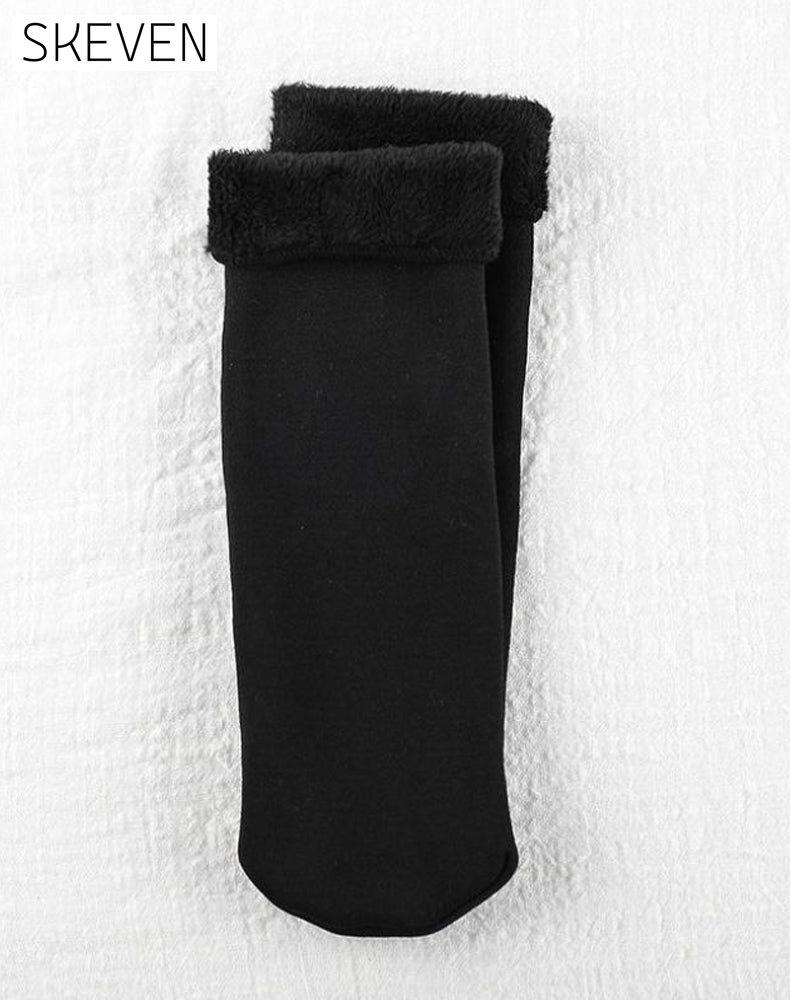 Winter soft plush floor socks