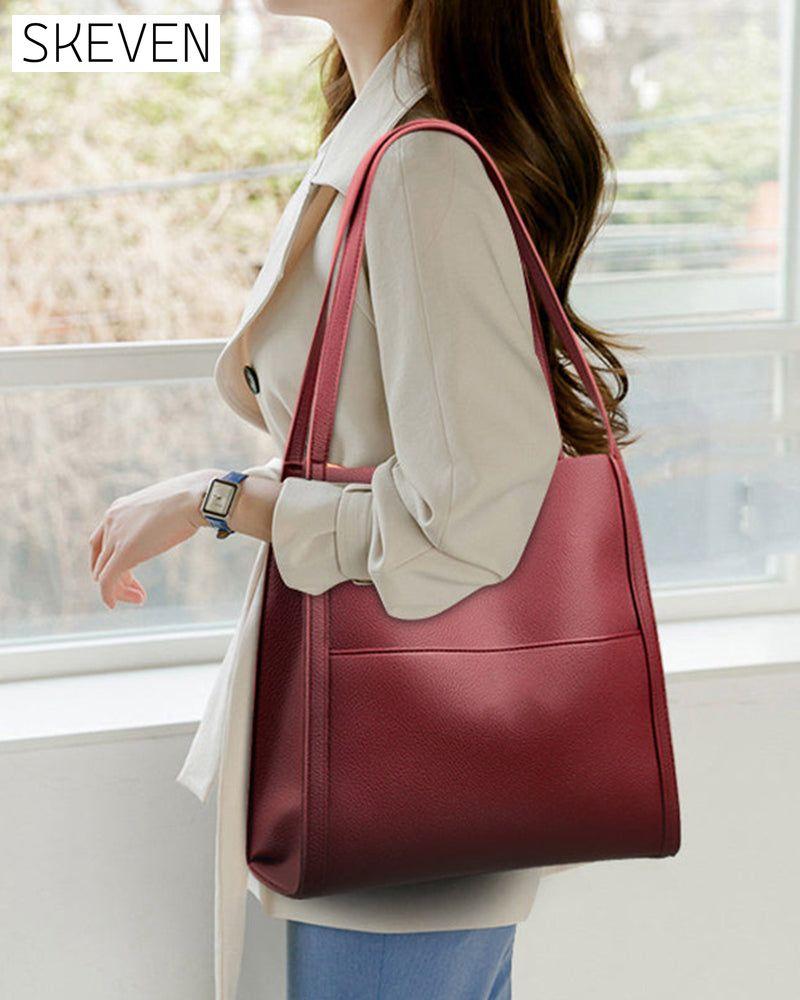 sac bandoulière simple de couleur unie