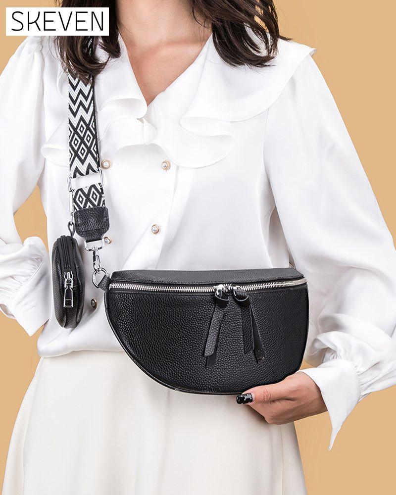 Damen-Schultertasche im Sattelformat
