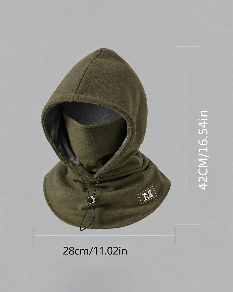Velvet Double Layer Integrated Hat