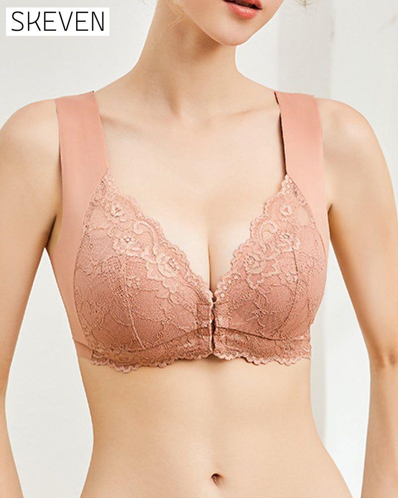 Nahtloser Push-Up-Spitzen-BH