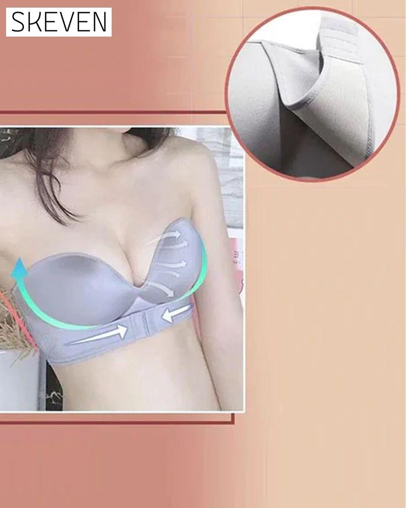 Soutien-gorge sans bretelles avec boucle sur le devant