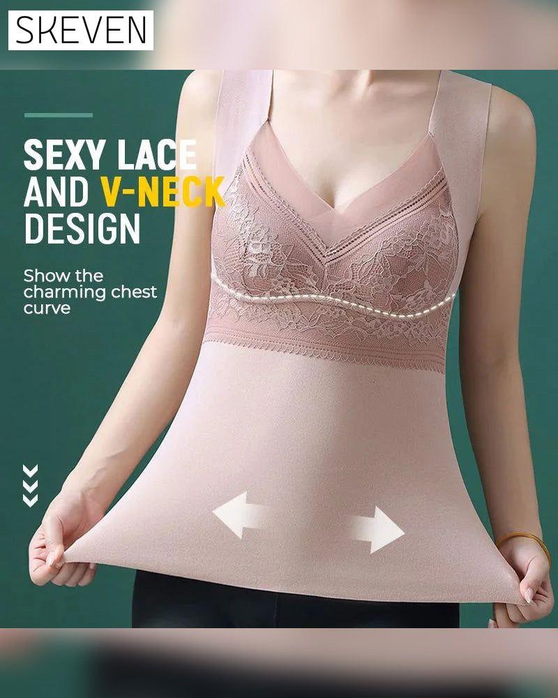 🔥2 in 1 Built-in Bra Thermal Underwear