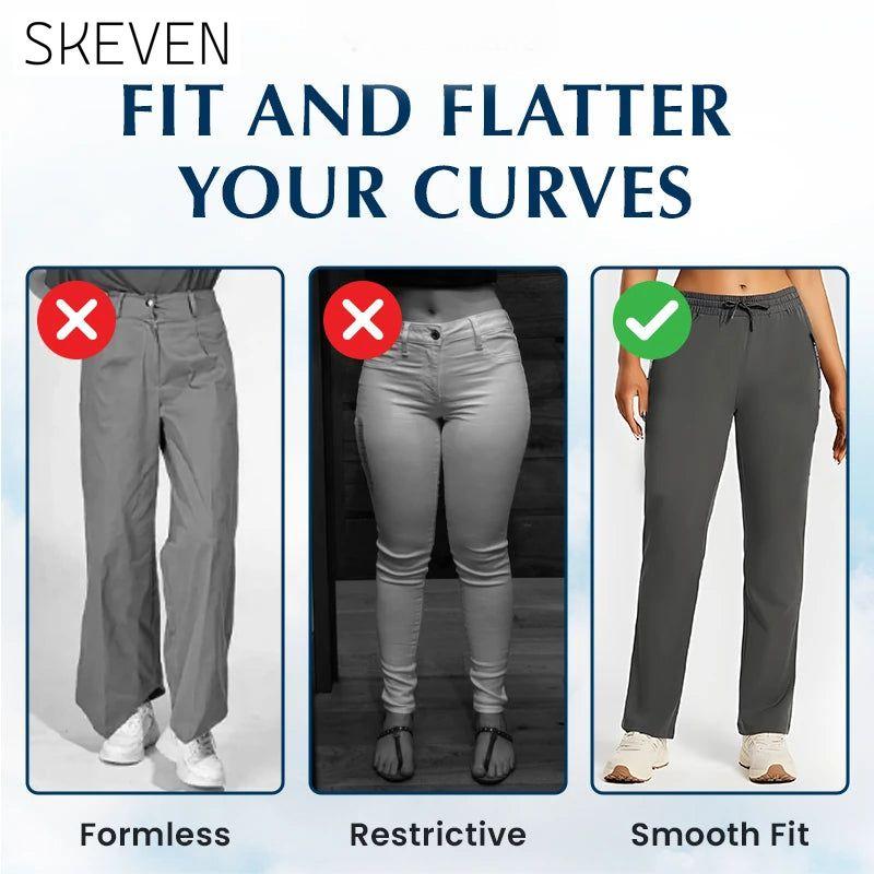 Women's Ultra Stretch Ice Silk Comfort Casual Pants