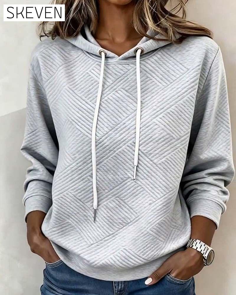 Lässiger Kapuzenpullover